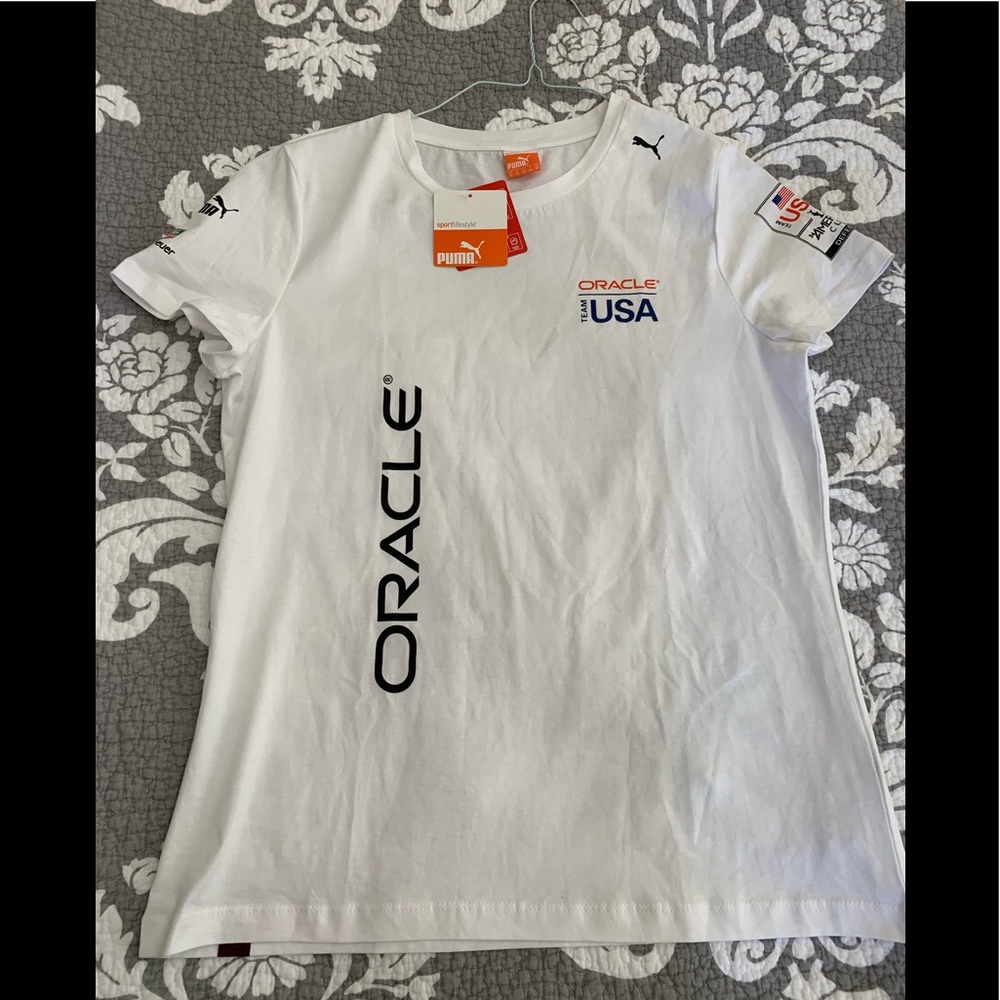 Juniors Puma Oracle Racing TeeNWT